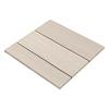 WPC Kantplank LightGrey 23x138x3000mm Massief - 2408
