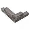 Splitblok noors antraciet 38x9x9 cm