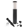 In-lite Liv Low Dark Solitary 12V-2W LED Alu. Dark Grey. WW