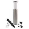 In-lite Liv Low Solitary 12V-2W LED Alu. Rose Silver. WW
