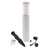 In-lite Liv Low White Solitary 12V-2W LED Alu. White WW