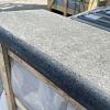 Zwembadrand 100x30x3-6 cm Gevlamd met gezoete neus Montana Black