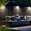 In-lite Ace Down Wall Flat Grey 12V-3W LED WW