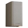 In-lite Ace Up-Down Wall Rose Silver 12V-7W LED WW