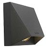 In-lite Wedge Dark wall 12v-1.5w led dark grey warm WW