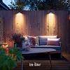 In-lite Wedge Dark wall 12v-1.5w led dark grey warm WW