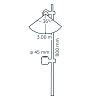 In-lite Mini SCOPE DUO 2x Spot 12V-2W LED (total 4w) Aluminium Dark Grey WW