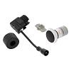 In-lite Puck 22 Dark 12V-0.6W LED Ø22mm Warm White diffuse Ring 34mm