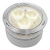 In-lite FLUX 60 (NEW) Integrated 12V-2W LED RVS Ø60mm WW