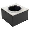 In-lite BOX 1 Stainless Steel t.b.v. Big Flux serie en luna