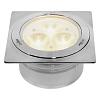 In-lite PLATE 75 Accessory vierkante plaat RVS 75x75mm