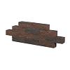 Catrock 31x11.5x10 strak bruin-zwart