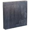 Blokjesband Palissadeband Recht 8x50x50cm Antraciet
