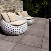 GeoCeramica Entree 60x60x4 cm BB-stone Dark Grey
