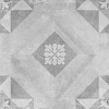 GeoCeramica 60x60x4 cm Symbol Block Smoke