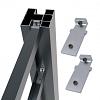 Boston U-lijst start-top L-175 cm 25x30mm RAL7016 - 2644