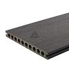 Fun-Deck WPC Ultrashield Kantopsluiting 23x210x3000mm holle kamers Multigrey Dark 2321-300
