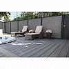WPC Premium Fence Board Modern Dark Grey 21x160mm L-178 cm - 2341