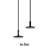 In-lite Sway Pendant 100-230V Pearl Grey