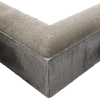 Gazonband Hoekstuk 10x20cm Grijs VB MB