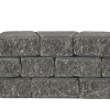 Granubrick 23.1-15.3x20x10 cm Antraciet