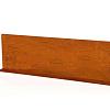Kantopsluiting Stroke (flg) 300x10 cm Corten