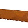 Kantopsluiting Single flex (flg) 300x10 cm Corten