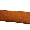 Kantopsluiting Double (flg) 300x10 cm Corten
