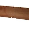 Kantopsluiting Single flex 300x10 cm - Corten