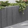 Blokjesband Palissadeband Recht 8x35x50cm Antraciet