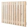Scherm Recht 23-planks rvs geschroefd 180x130cm (bxh)