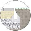 Invisio Boord Opsluitband 1.5-6x20x100 cm Antraciet