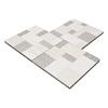 Restpartij GeoCeramica Design 60x60x4 cm Canvas Boucle Patchwork