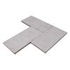 GeoCeramica 40x80x4 cm Impasto Grigio