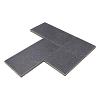 GeoCeramica 40x80x4 cm Impasto Negro
