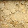 Muurbekleding Crazy Rockface Golden Rocks 3-5 cm dik - 10-25 cm