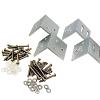 Aluminium Hoekbeslagset (6x) tbc WPC scherm