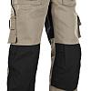 Restpartij Werkbroek Heavy Duty 158013802399C54 Khaki-Zwart mt. C54 (uit de collectie) OW2018