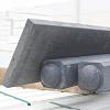 Betonplaat Dubbelzijdig Glad 184x26x3.4cm Antraciet