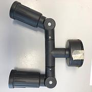 Restpartij Prikspot dubbel zwart excl. lamp (gebruikt showroom) (OW2019)