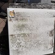Restpartij Manhattan zwembadrand 60x60x4 White binnenhoek (Showmodel) OW2020