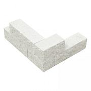 Splitblok noors wit 29x9x9 cm