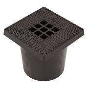 Kolk Vloerput + Gietijzer Deksel 20x20cm Ø75 mm