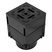 Aco Hexaline Slotline Sleufgoot hoekelement met spie