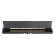 In-lite Wedge Slim Dark Wall 12V 1W LED Alu Dark Grey Warm White