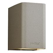 In-lite Ace Down Wall RoseSilver 12V-3W LED WW