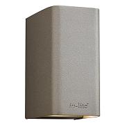 In-lite Ace Up-Down Wall Rose Silver 12V-7W LED WW