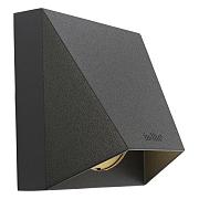In-lite Wedge Dark wall 12v-1.5w led dark grey warm WW