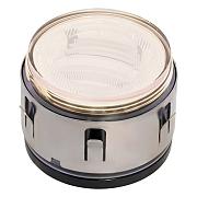In-lite Big FLUX Asymmetric 60 Integrated 12V-3W LED RVS Ø60mm WW