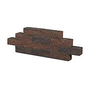 Catrock 31x11.5x10 strak bruin-zwart